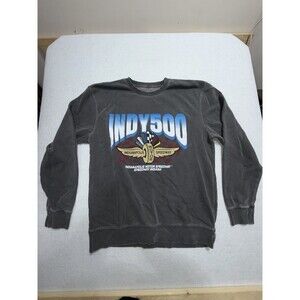 Indy 500 Indianapolis Motor Speedway Crewneck Sweatshirt Gray XL